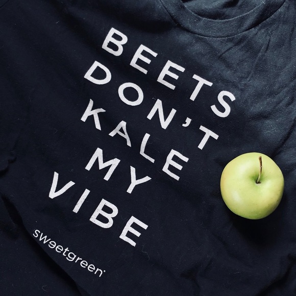 SOLD Beets Don’t Kale My Vibe Tee - Picture 3 of 4